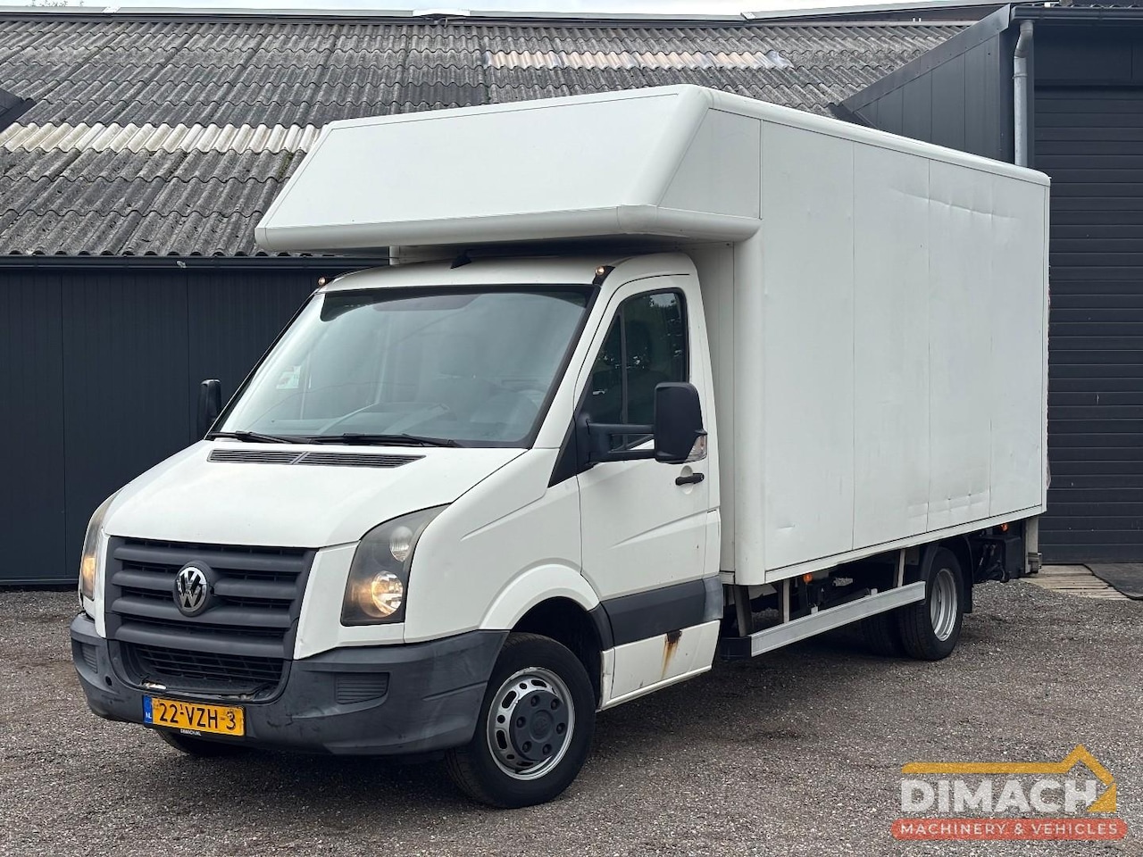 Volkswagen Crafter - Bakwagen - laadklep Dhollandia - airco - automaat - cc - N1 - dubbellucht - AutoWereld.nl