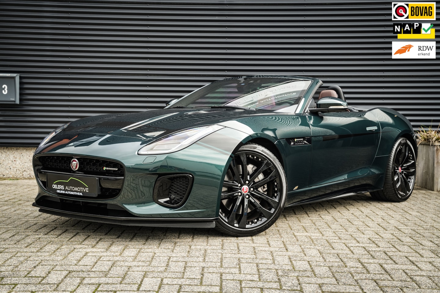 Jaguar F-type - 2.0T R-Dynamic | Org. NL! | British Racing Green | CarPlay | Stoelventilatie | Navi | Came - AutoWereld.nl