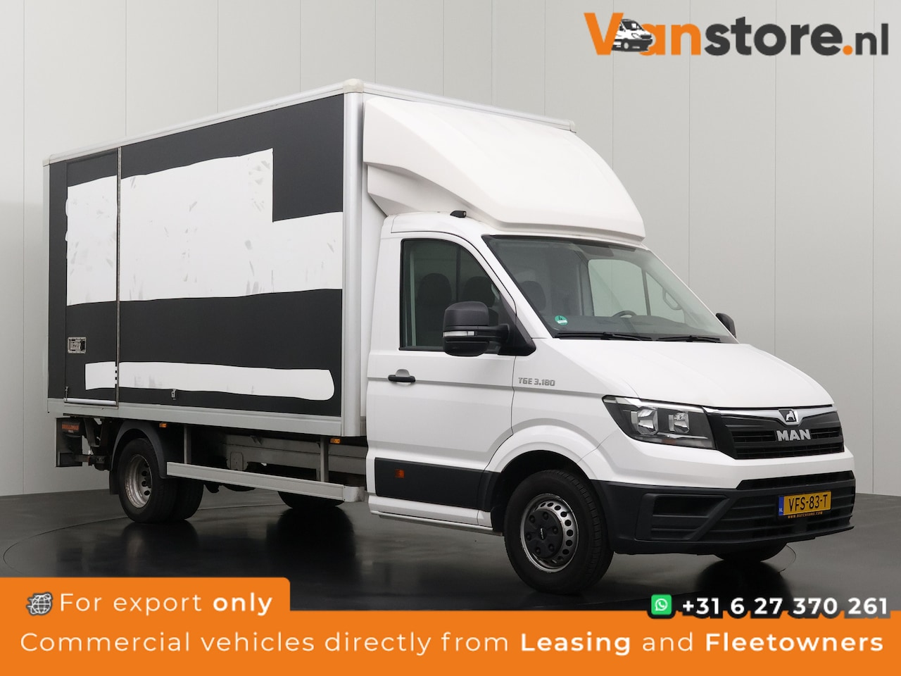 MAN TGE - 2.0TDi 177PK Bakwagen+Laadklep | Euro 6 | Navigatie | Airco | Cruise | 3-Zits - AutoWereld.nl