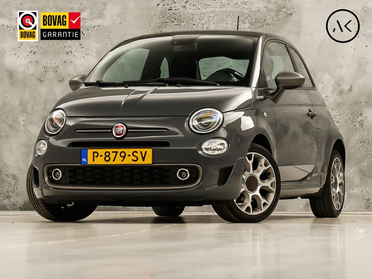 Fiat 500 - 1.0 Hybrid Sport (VIRTUAL COCKPIT, GROOT NAVI, CLIMATE, HALF LEDER, SPORTSTOELEN, PARKEERS - AutoWereld.nl
