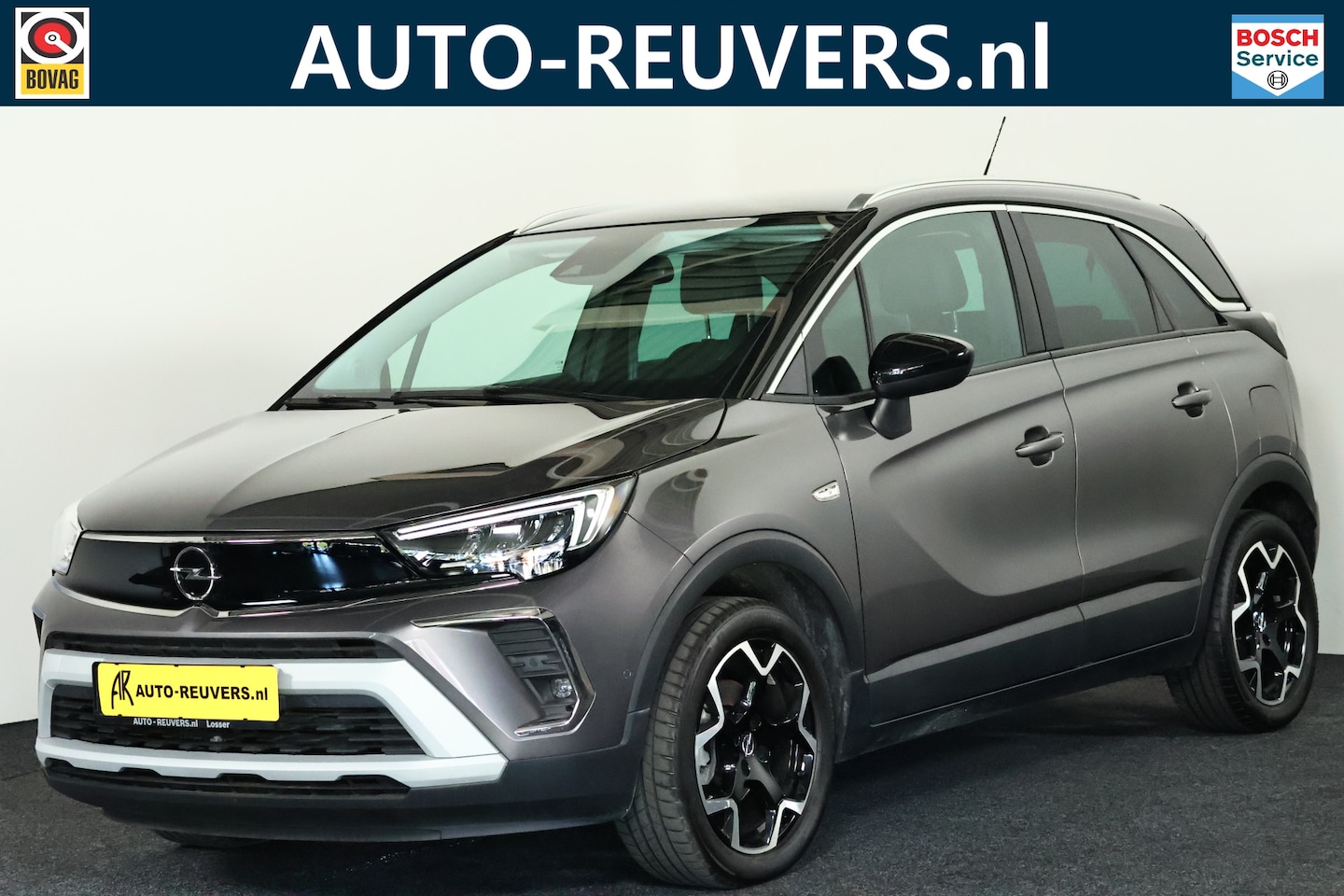 Opel Crossland - 1.2 Ultimate / LED / Navi / CarPlay / Cam / Clima - AutoWereld.nl