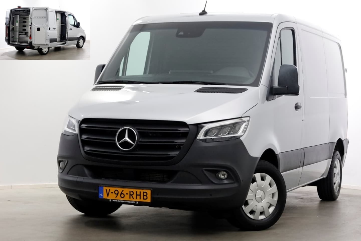 Mercedes-Benz Sprinter - 314 CDI 143pk 9G Automaat L1H1 LED/ACC/Camera/Inrichting 05-2021 - AutoWereld.nl