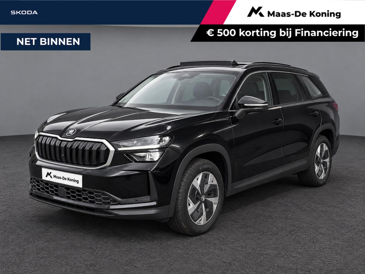 Skoda Kodiaq - 1.5 TSI 150pk DSG MHEV Business Edition 7p. · Panoramadak · Wegklapbare Trekhaak · 7 Perso - AutoWereld.nl