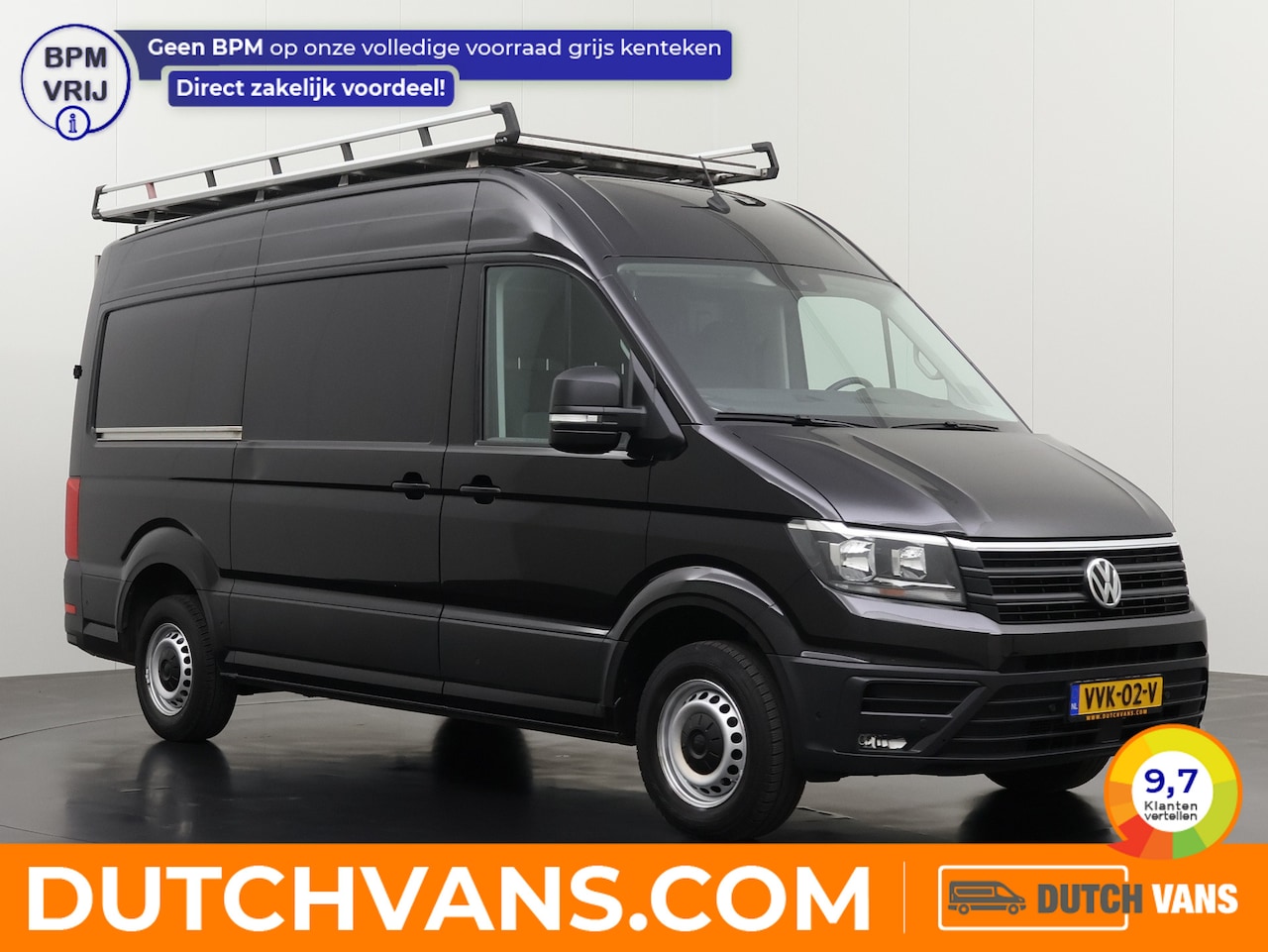 Volkswagen Crafter - 2.0TDI 140PK DSG Automaat Executive+ L3H3 | Imperiaal | Navigatie | Camera | Airco | Cruis - AutoWereld.nl