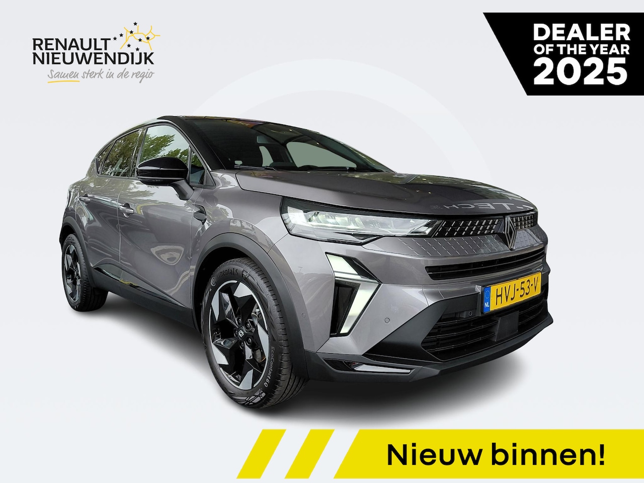 Renault Captur - 1.6 E-Tech full hybrid 145 Techno AUTOMAAT | CLIMATE | CARPLAY | CAMERA - AutoWereld.nl