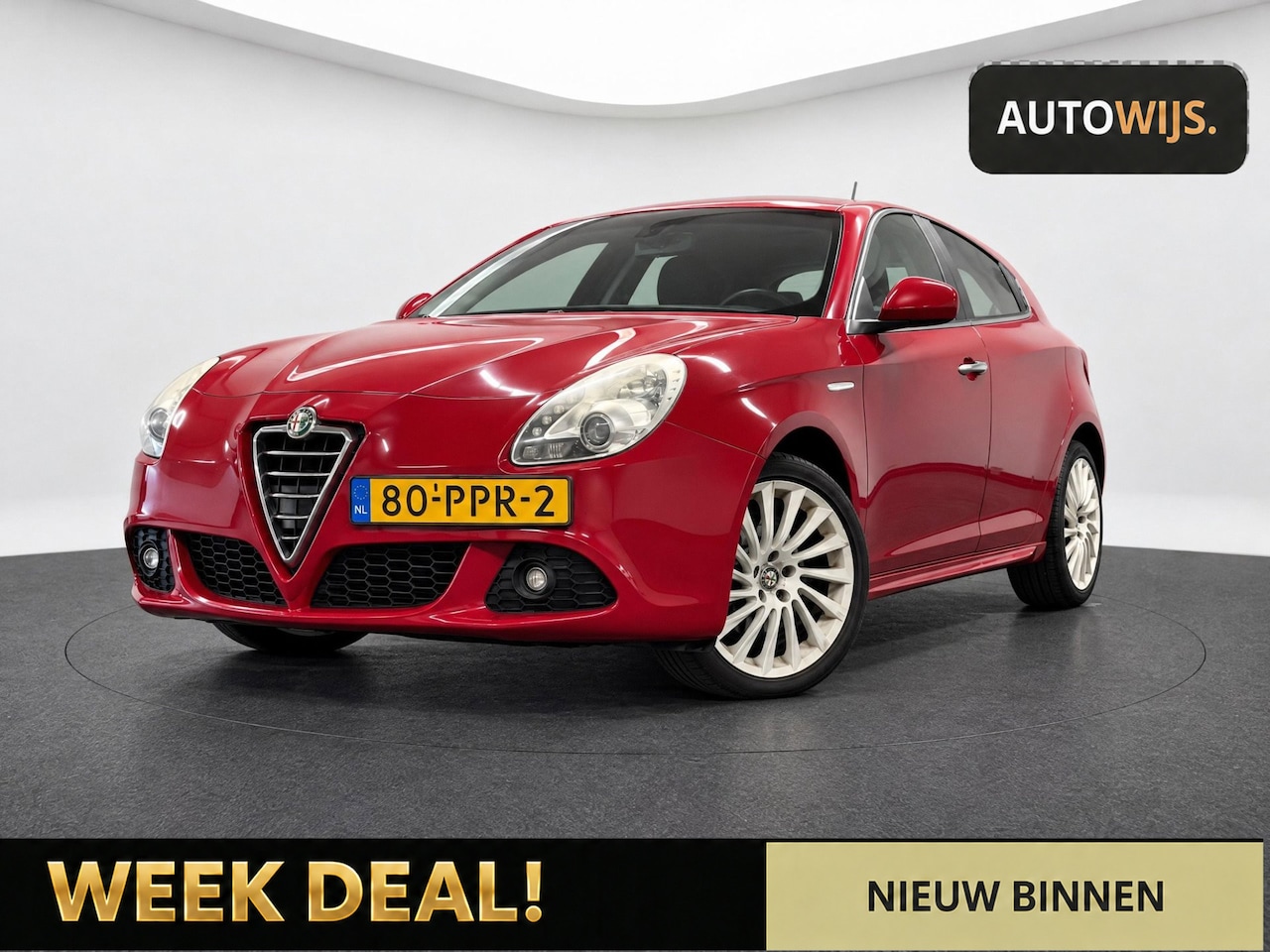Alfa Romeo Giulietta - 1.4 T Distinctive|NL AUTO|NAVI|CLIMA|GOED ONDERHOUDEN - AutoWereld.nl