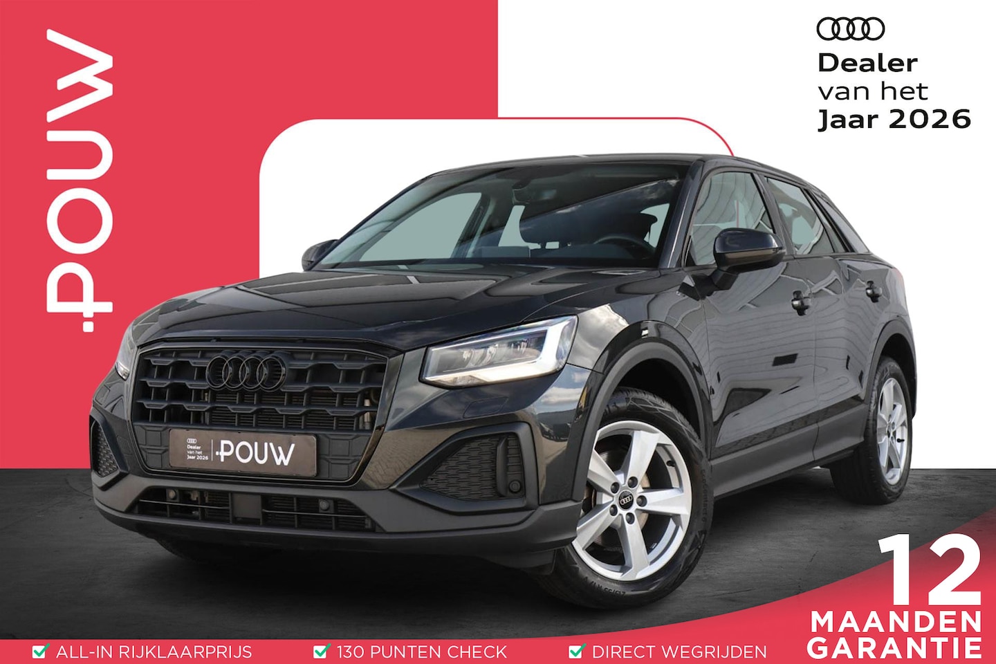 Audi Q2 - 30 TFSI 110pk Pro Line | Apple Carplay/Android Auto | Parkeerhulp Achter | Cruise control - AutoWereld.nl