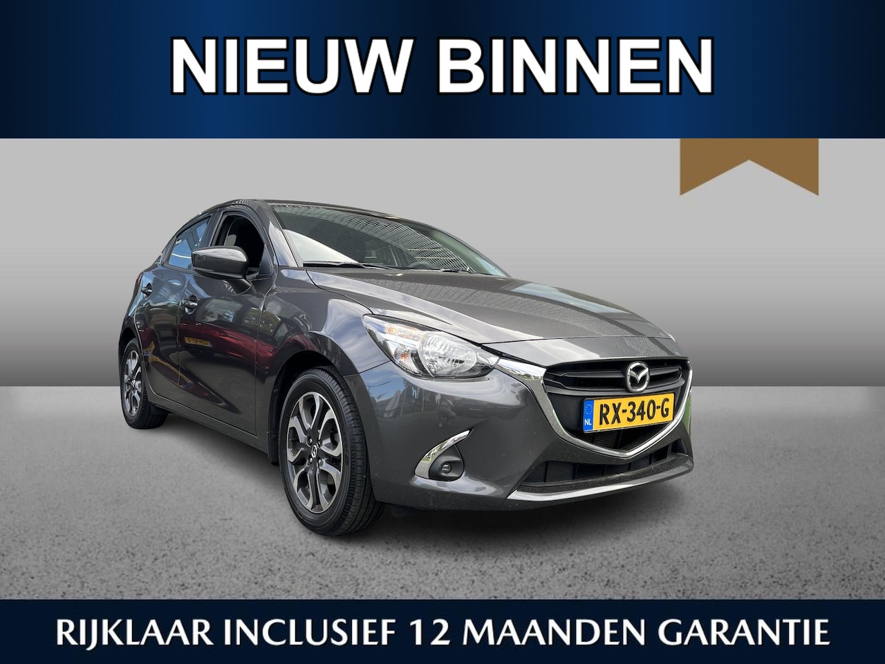 Mazda 2 - 1.5 Skyactiv-G Dynamic+ Climate Control | Cruise Control | Regensensor | Elektrisch Verste - AutoWereld.nl
