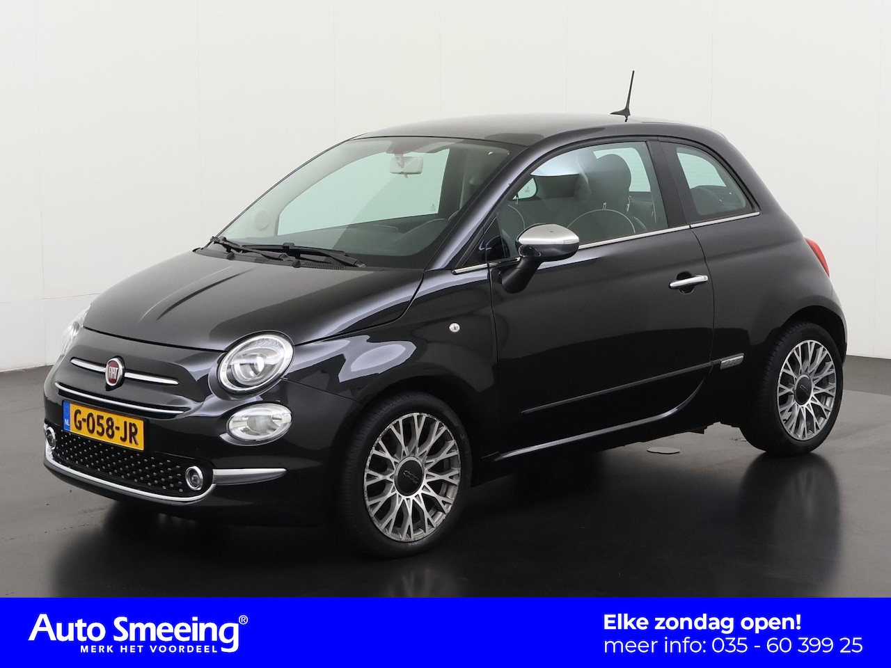 Fiat 500 - 1.2 Lounge | Panoramadak | Navigatie | Digital Cockpit | Parkeersensor | Zondag Open! - AutoWereld.nl