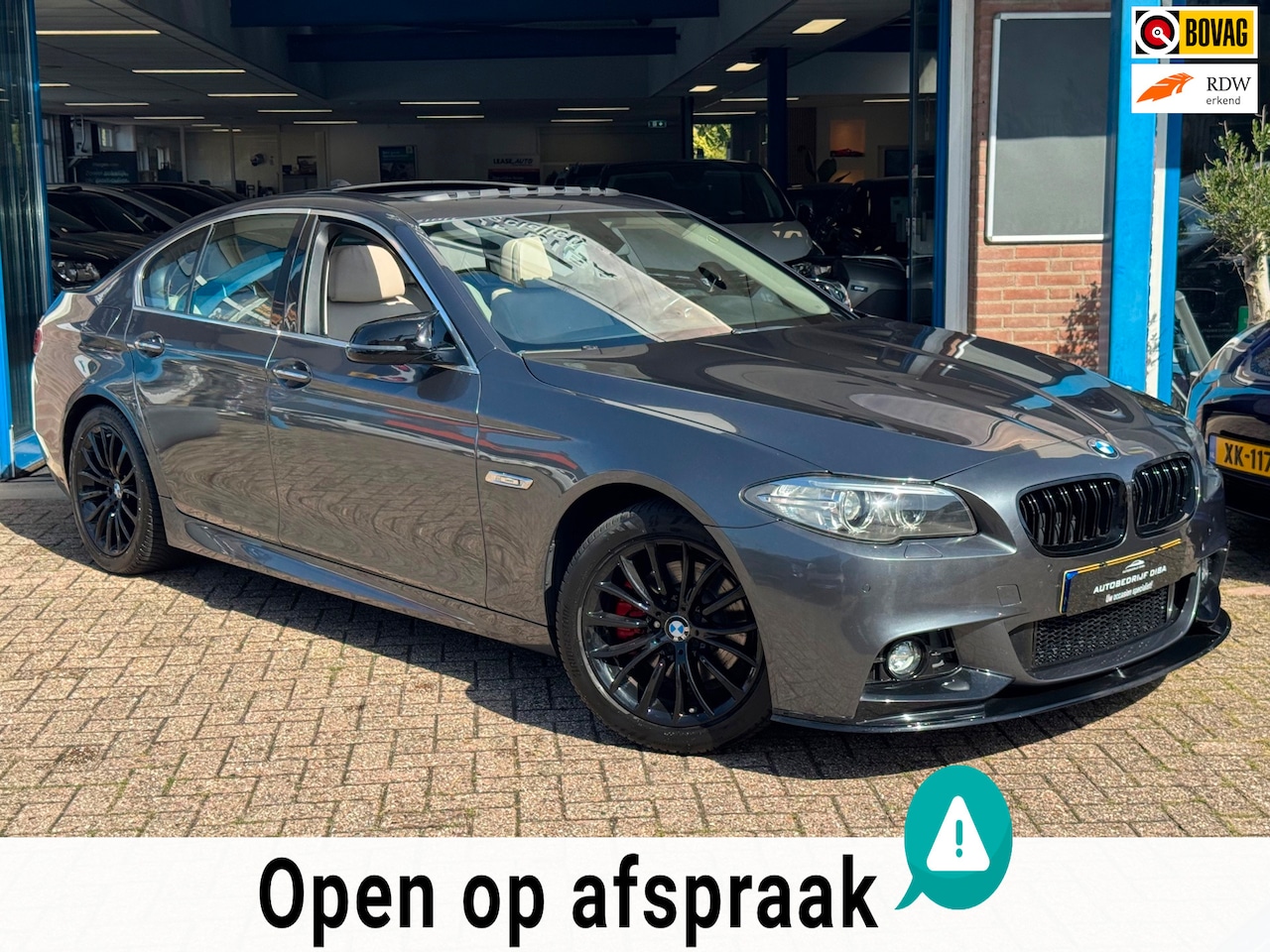 BMW 5-serie - 520i Luxury Edition 2016 AUT NAVI DAK TREKH NAP! - AutoWereld.nl