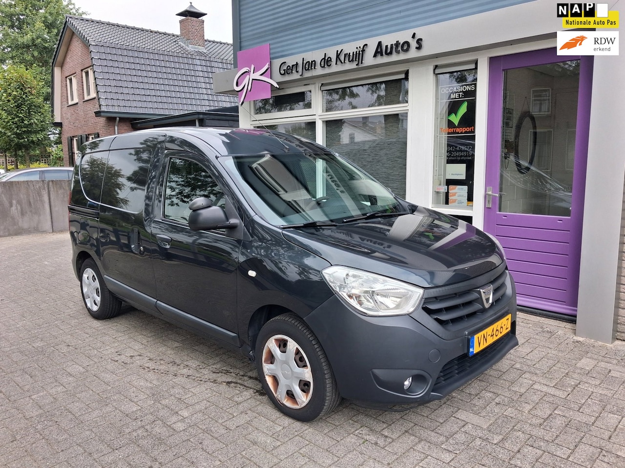 Dacia Dokker - 1.5 dCi 75 Ambiance 2 x schuifdeur NL Auto - AutoWereld.nl