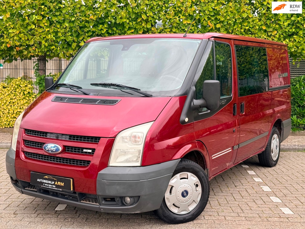 Ford Transit - 260S 2.2 TDCI 5 PERSOON DC DUBBELE SCHUIFDEUR NAP CRUISE CONTROL AIRCO - AutoWereld.nl