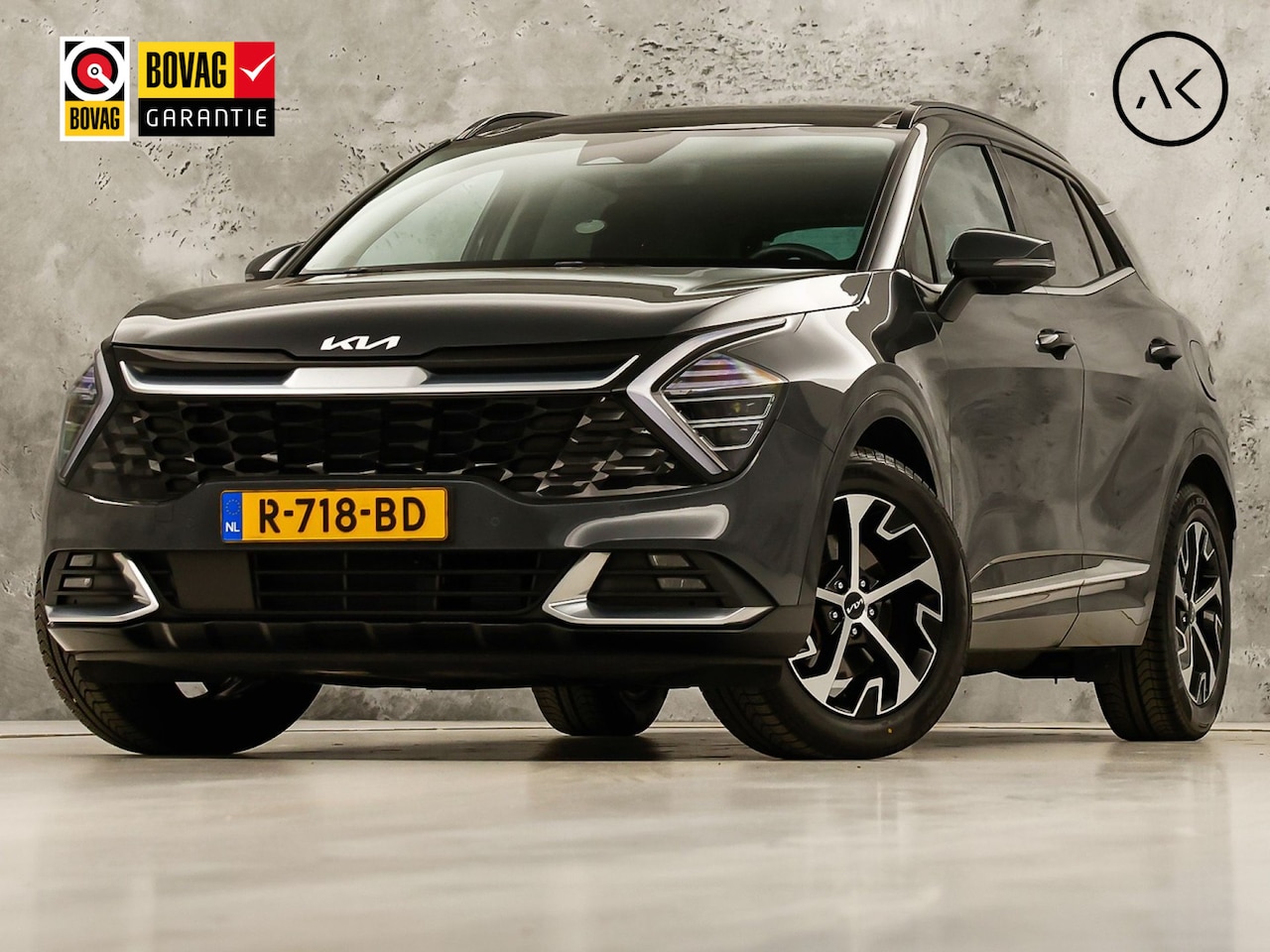 Kia Sportage - 1.6 T-GDi Hybrid DynamicPlusLine Automaat (PANORAMADAK, STOEL/STUURVERWARMING, APPLE CARPL - AutoWereld.nl