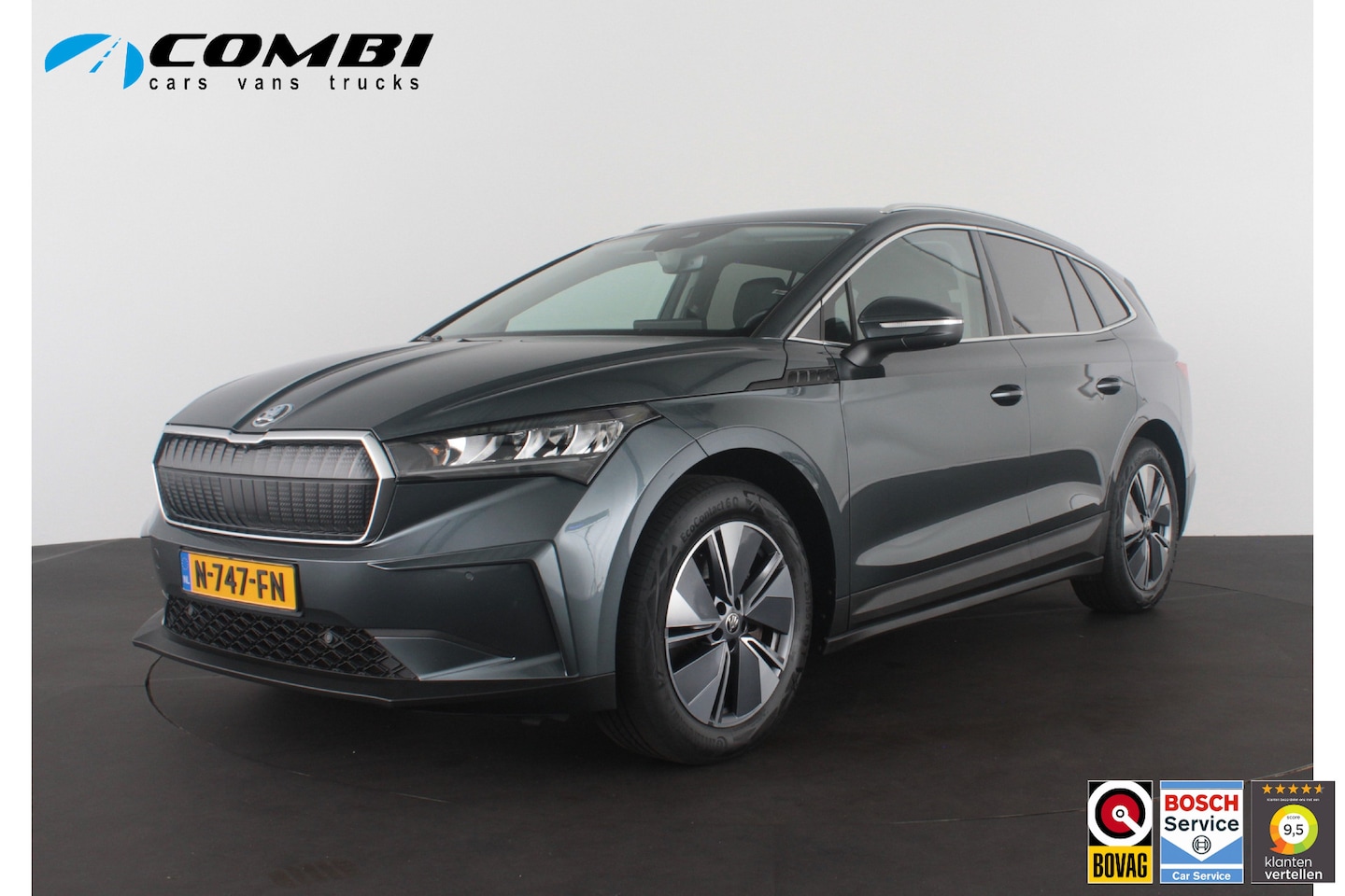 Skoda Enyaq iV - 80 | SOH 91% | Leder | Warmtepomp | Adaptive Cruise - AutoWereld.nl