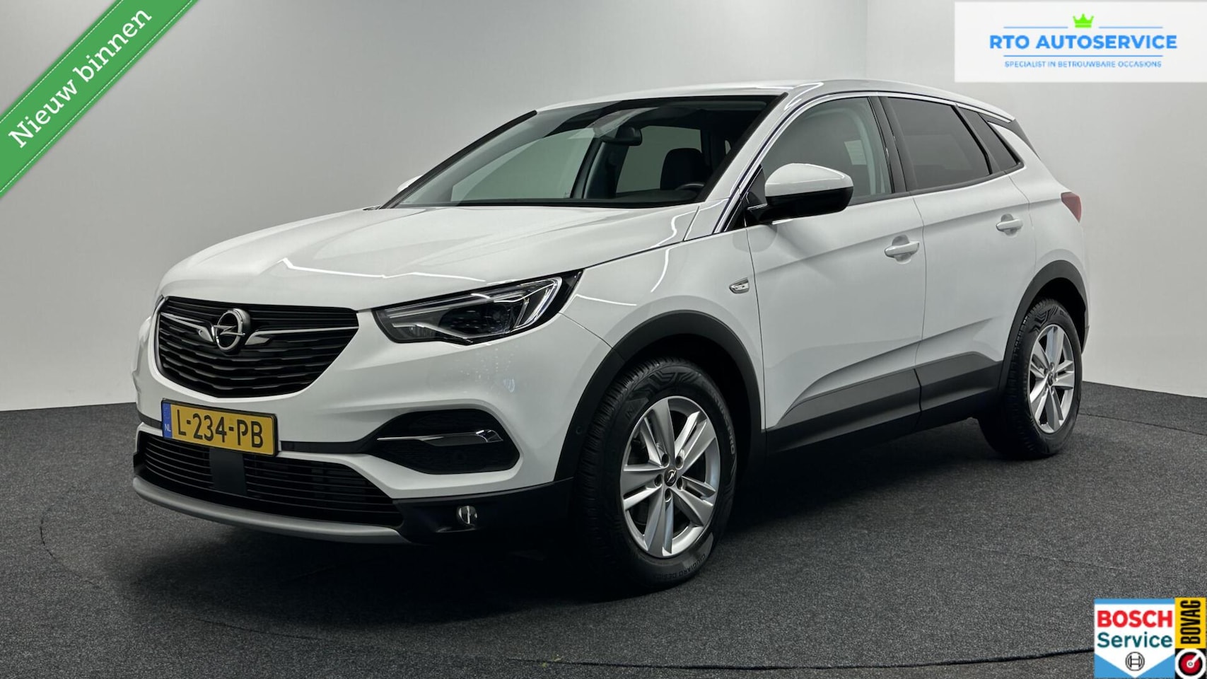 Opel Grandland X - 1.2 Turbo Business Executive CAMERA TREKHAAK CARPLAY LM NAVI ECC CRUISE. - AutoWereld.nl