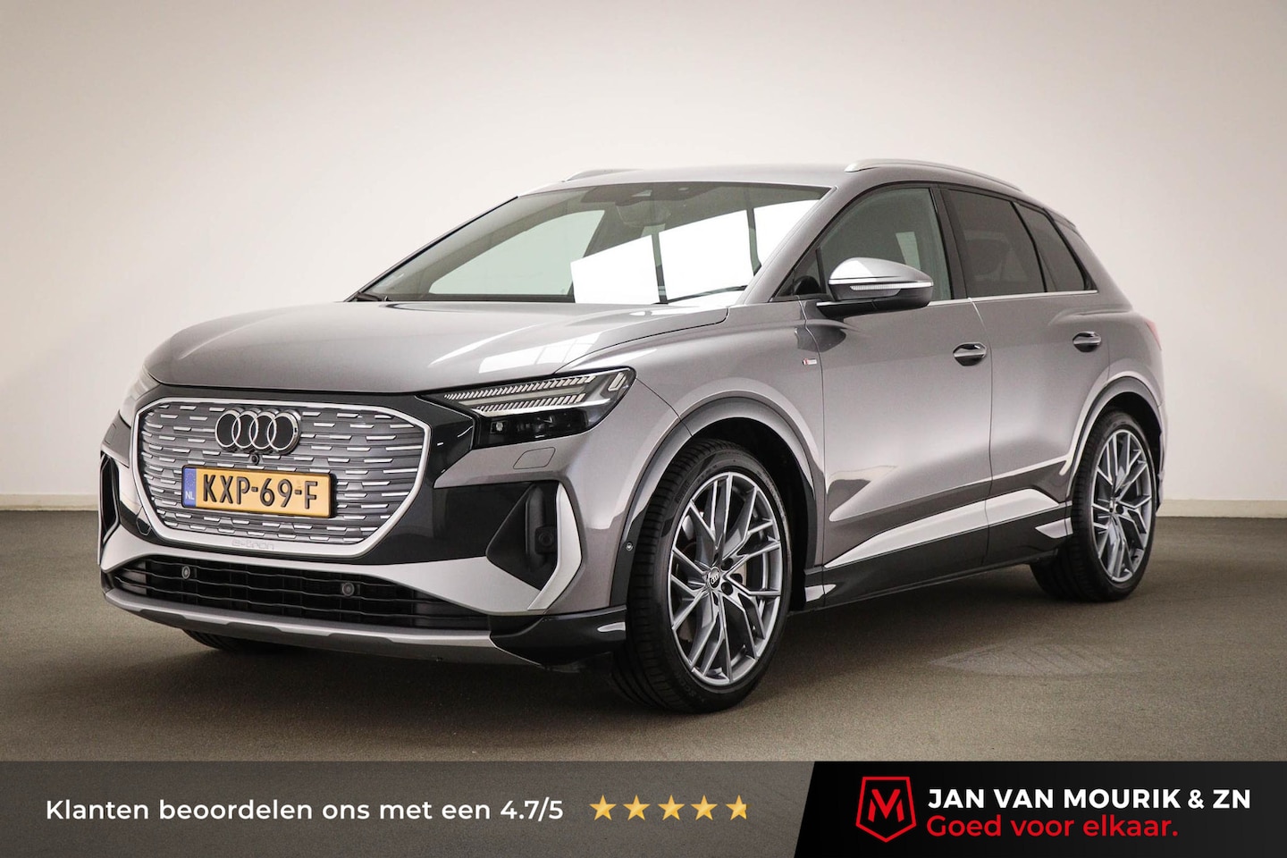 Audi Q4 e-tron - 40 Edition 77 kWh | MATRIX LED | HEAD UP  | NAVIGATIE | DAB | APPLE | CAMERA | 21" - AutoWereld.nl