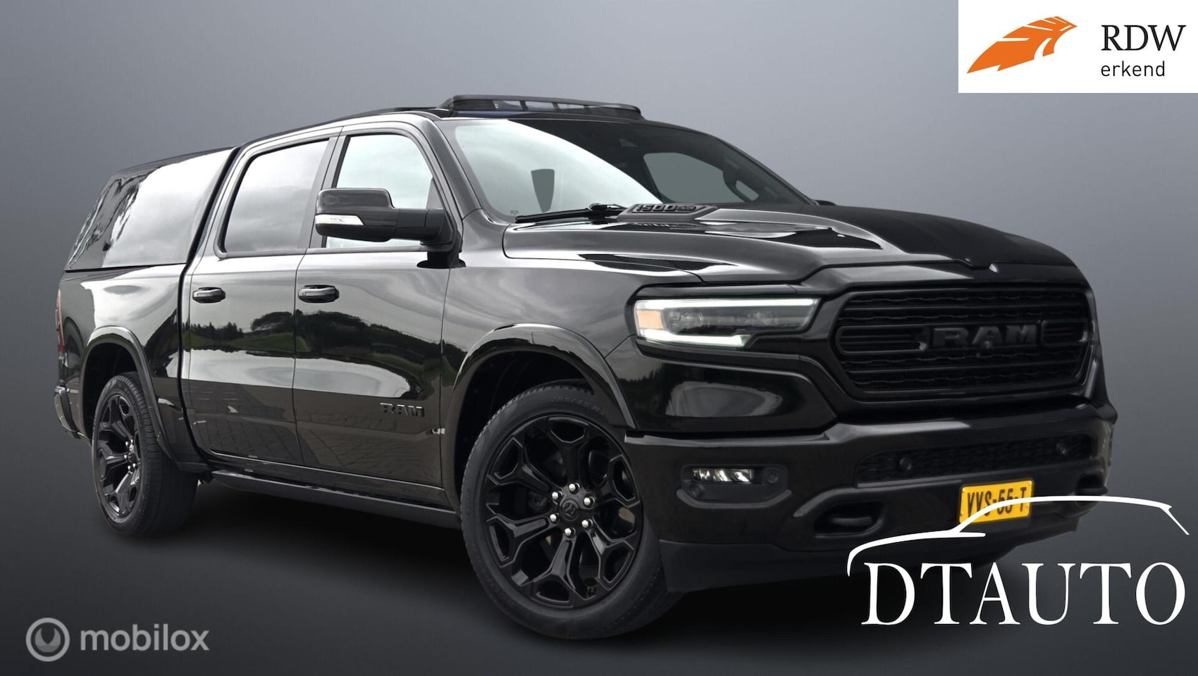 Dodge Ram 1500 - 4X4 5.7 V8 Limited Black Edition Luchtvering - AutoWereld.nl