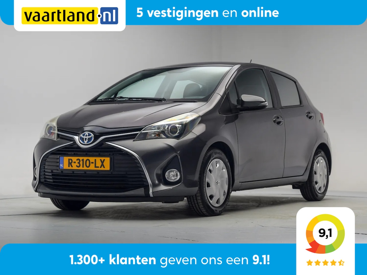 Toyota Yaris - 1.5 Hybrid Lease Aut. [ Camera Clima Cruise Bluetooth ] - AutoWereld.nl