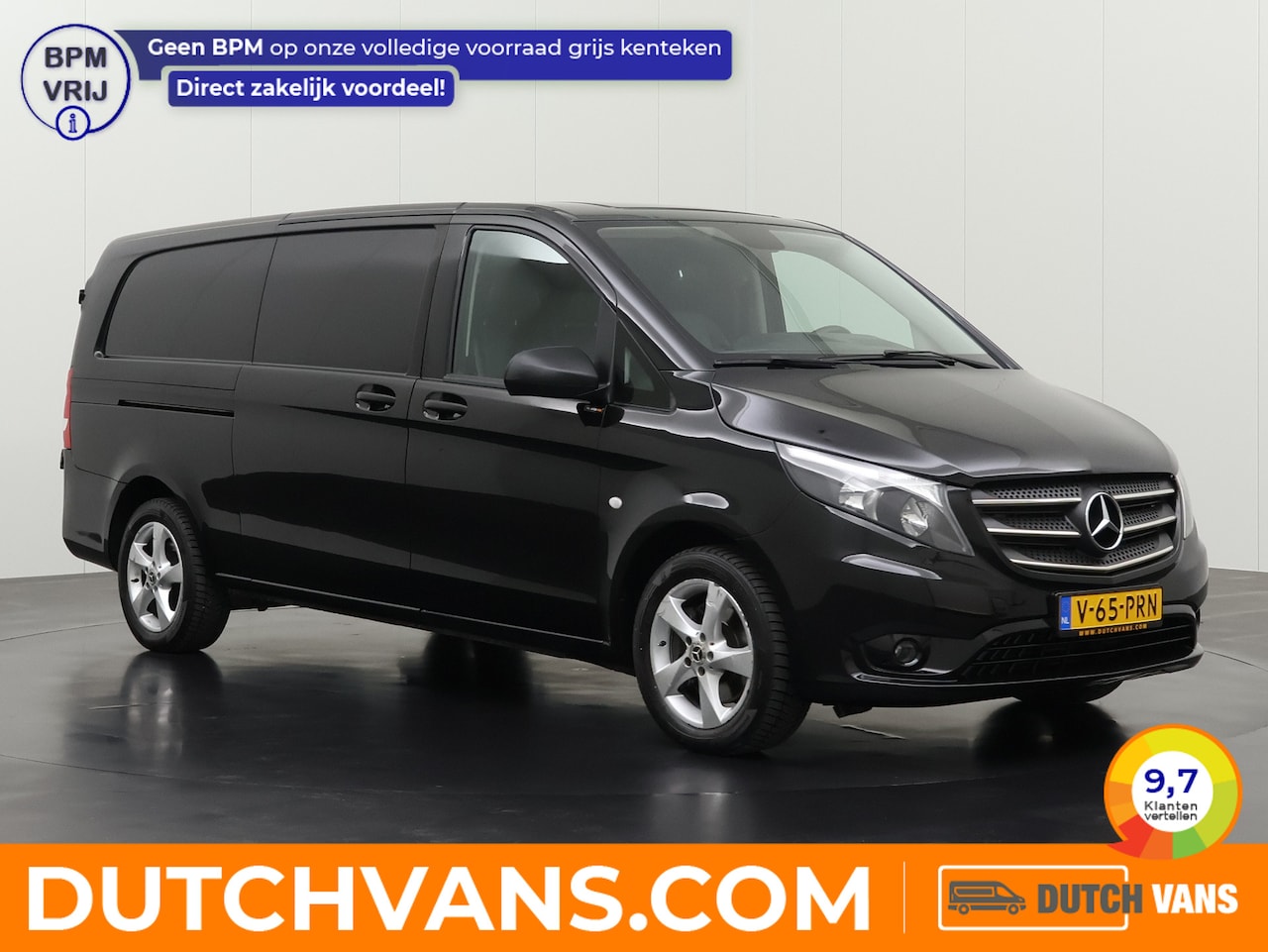 Mercedes-Benz Vito - 119CDi Automaat XXLang | Leder | Navigatie | Camera | Airco | Cruise | Trekhaak - AutoWereld.nl