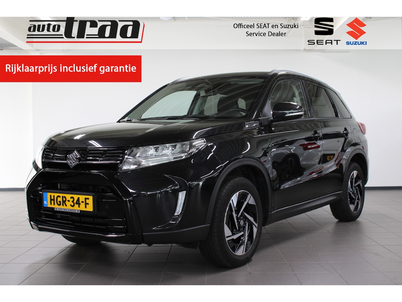 Suzuki Vitara - 1.5 Hybrid Style Automaat / Trekhaak afneembaar / Camera / Navigatie / Keyless / Led verli - AutoWereld.nl