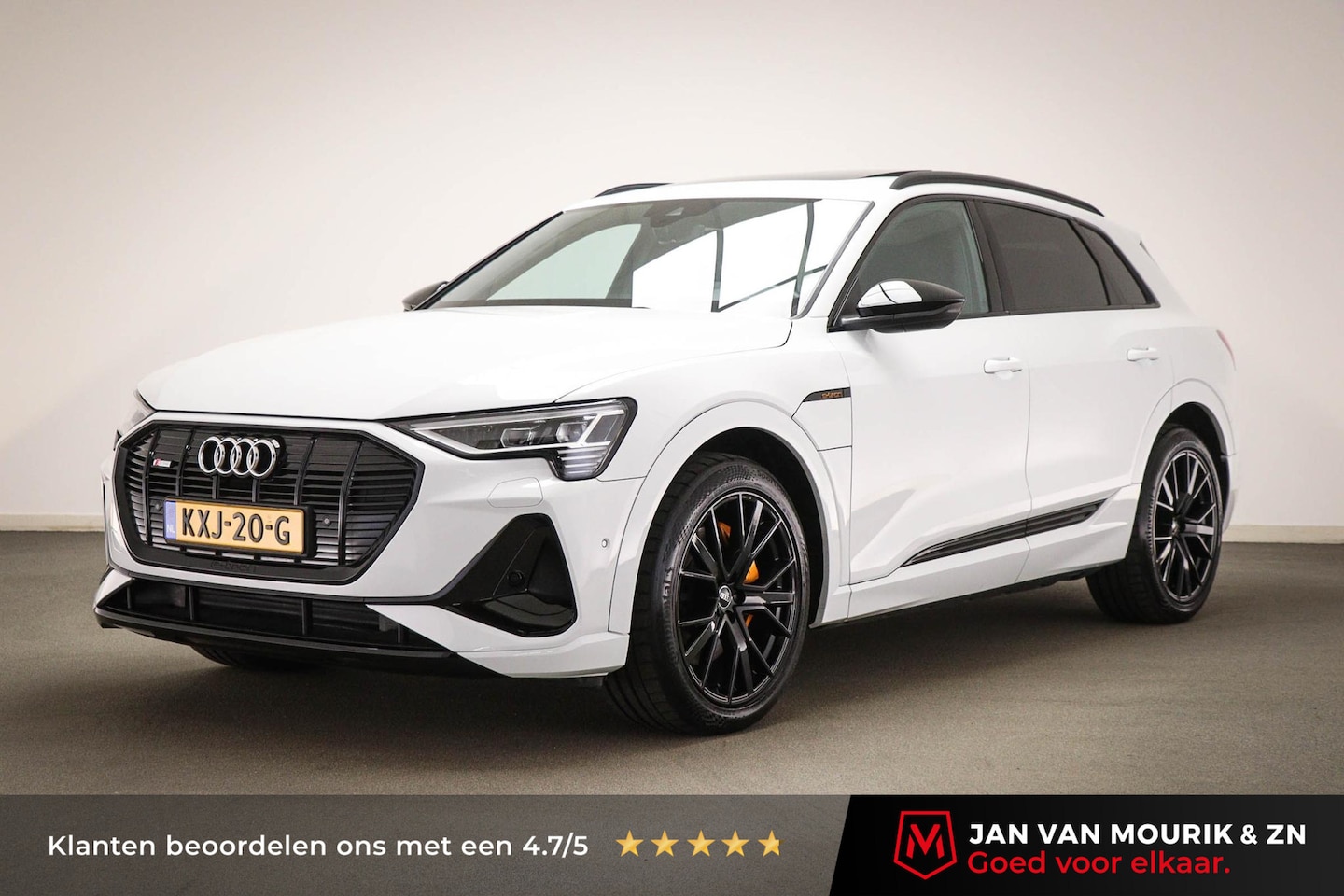 Audi e-tron - 55 S-line quattro 300kW | SOH 95% | PANORAMADAK | LUCHTVERING | B&O | CAMERA | 21" - AutoWereld.nl