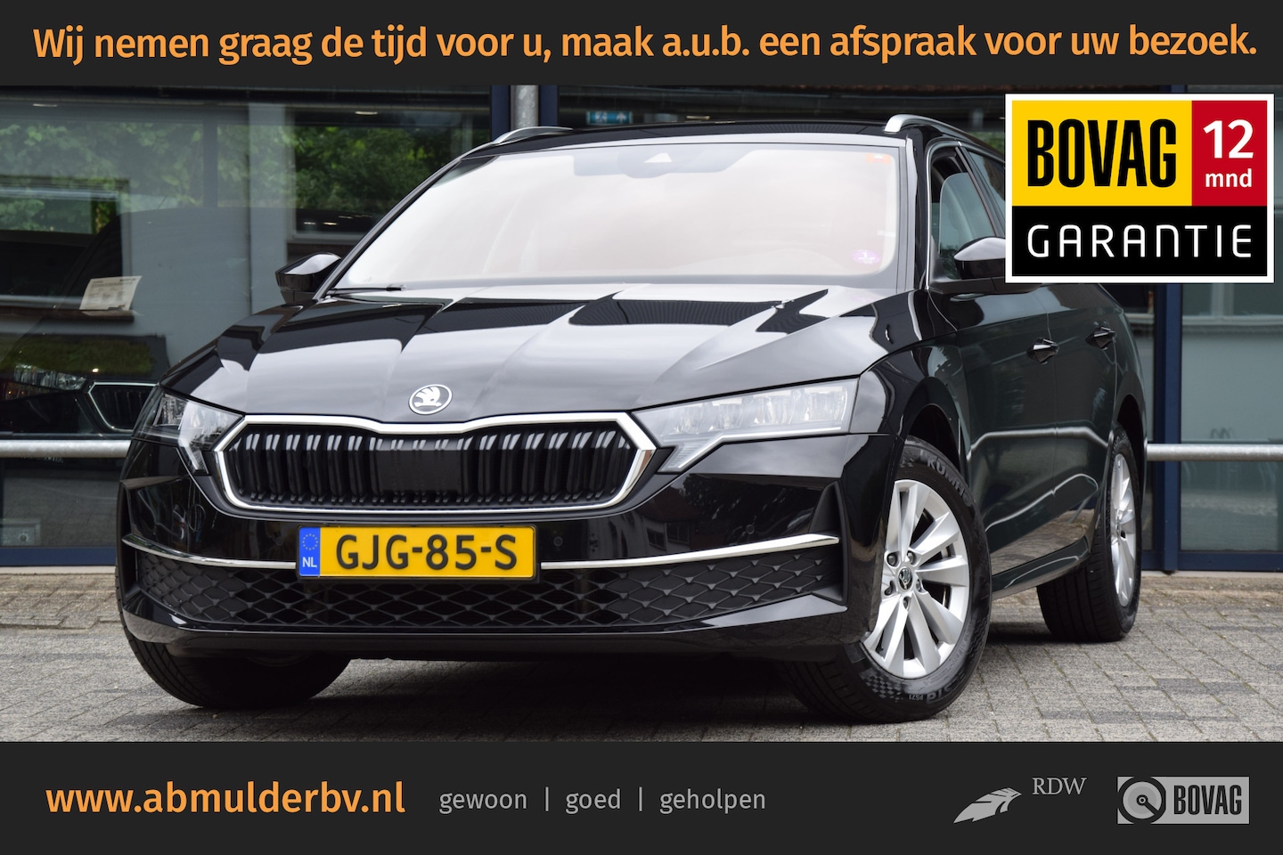 Skoda Octavia Combi - 1.5 TSI 150PK MHEV Business Edition DSG Automaat | Fabrieksgarantie | Org. NL | Trekhaak | - AutoWereld.nl