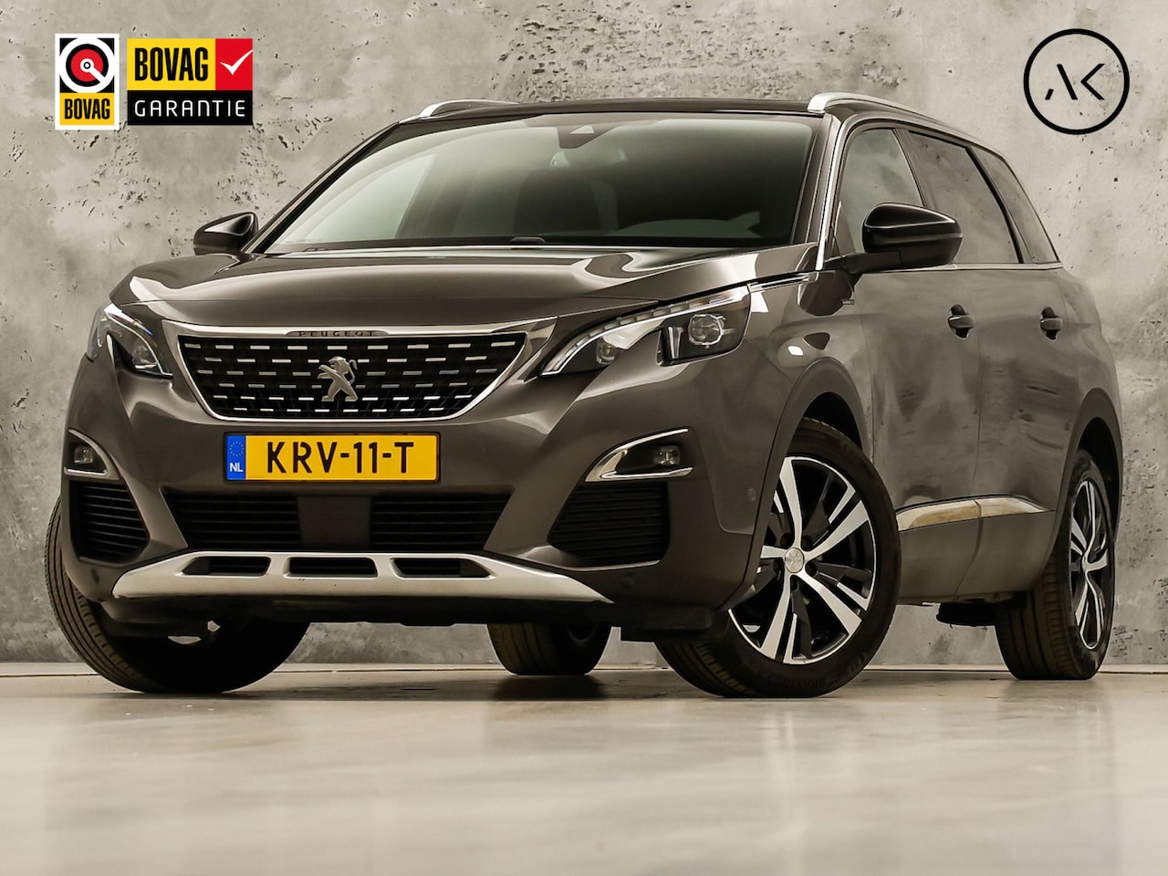 Peugeot 5008 - 1.2 PureTech GT-Line 7 Persoons (PANORAMADAK, APPLE CARPLAY, LEDER, STOELVERWARMING, 360 C - AutoWereld.nl