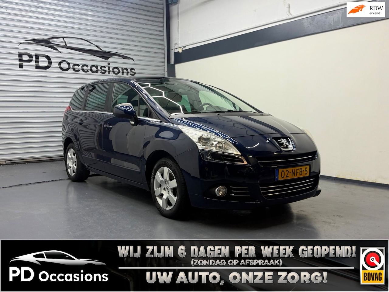 Peugeot 5008 - 1.6 THP ST 5p. - Pano - Trekhaak - Clima - Nieuwe APK - AutoWereld.nl