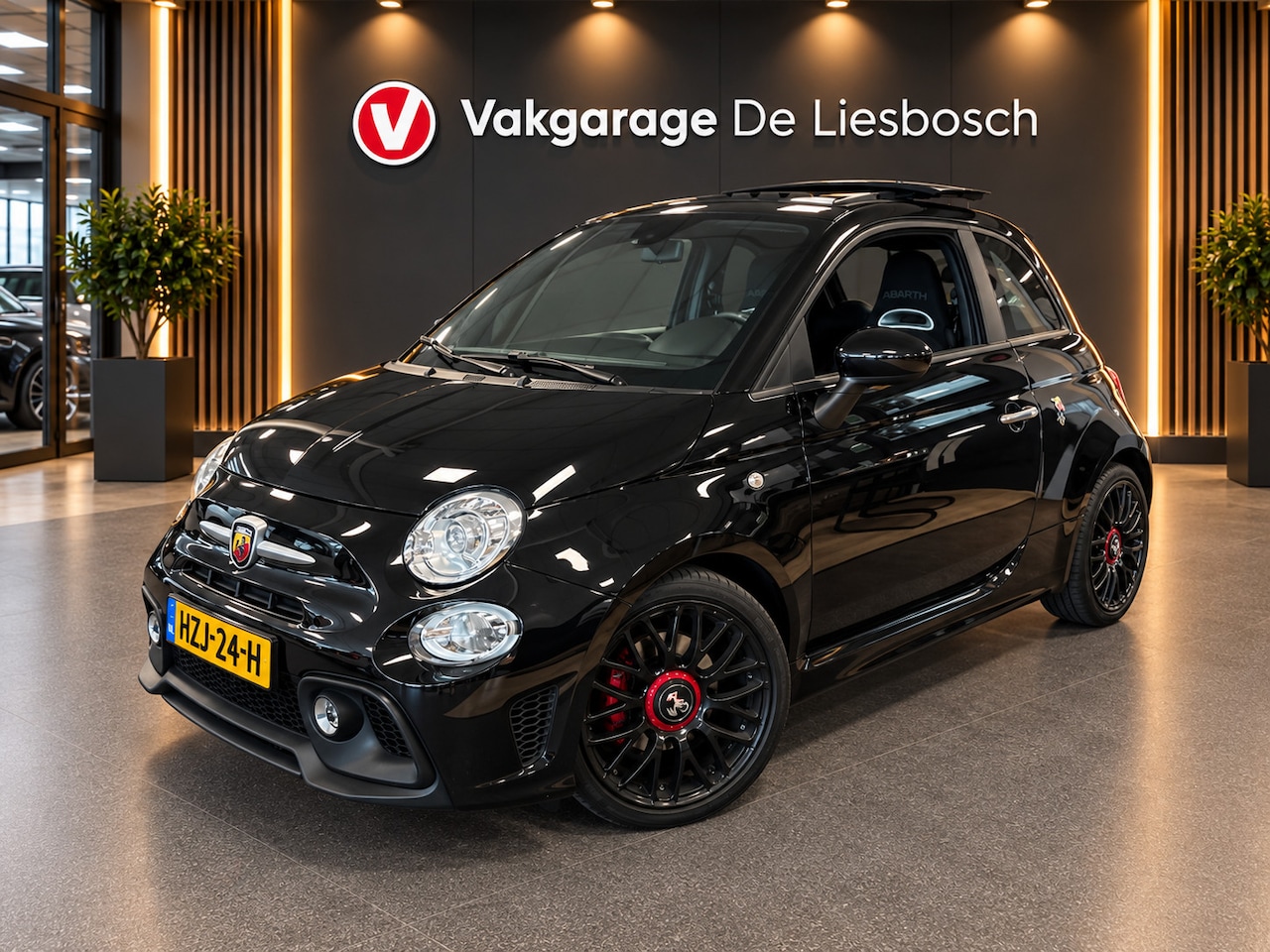 Fiat 500 Abarth - 05M/595/pano/navi groot/apple/xenon/magneti marelli/savali tuning /eibach - AutoWereld.nl