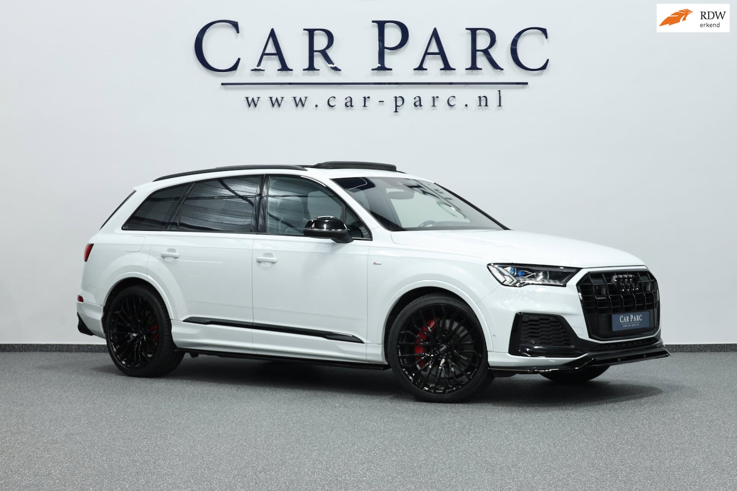 Audi Q7 - 60 TFSI e quattro Competition 456+PK 3x S-LINE/MAXTON/B&O/SFEER/PANO/LUCHT/RS ZETELS+S.VER - AutoWereld.nl