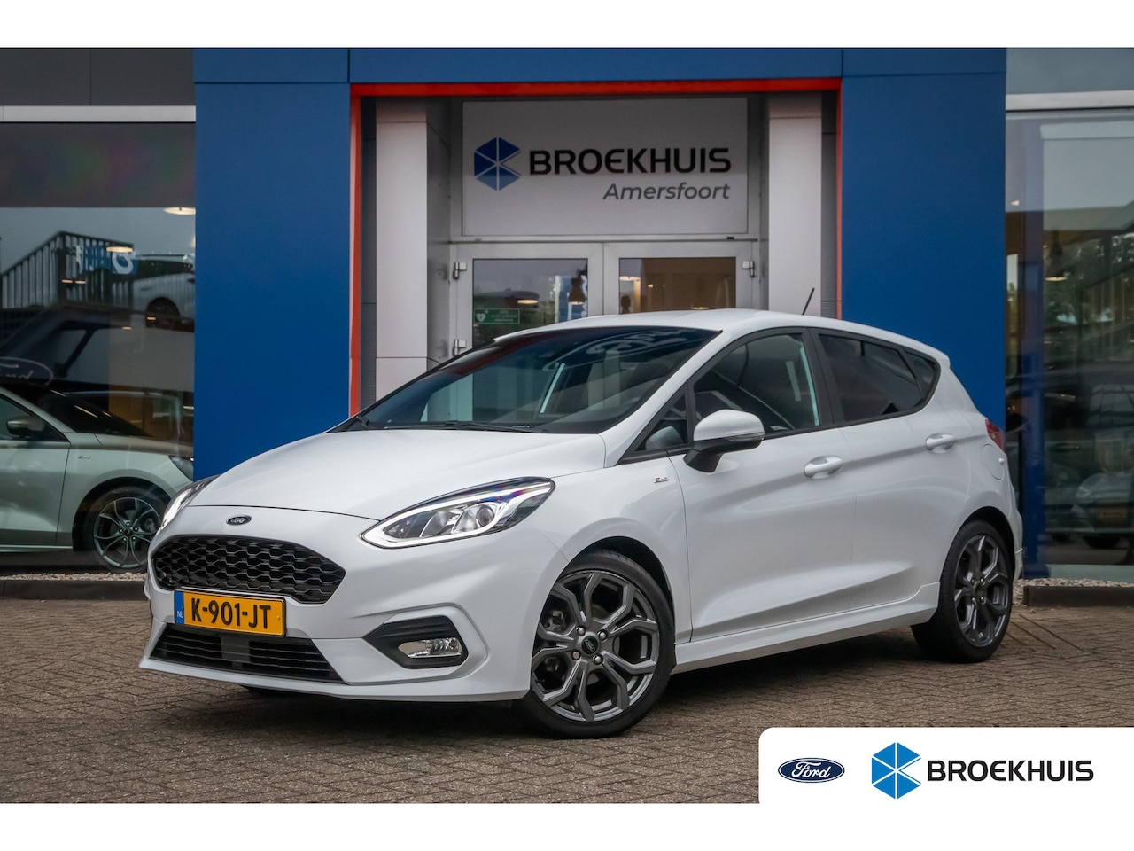 Ford Fiesta - 1.0 EcoBoost ST-Line | Cruise Control | Apple Carplay/Android Auto | Parkeersensoren achte - AutoWereld.nl