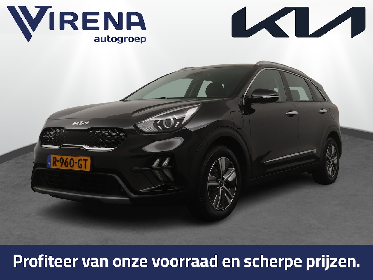 Kia Niro - 1.6 GDi PHEV DynamicLine - Navigatie - achteruitrijcamera - Virena Zekerheidspakket 895 ,- - AutoWereld.nl