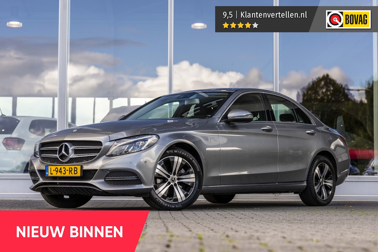 Mercedes-Benz C-klasse - 180 Prestige | Camera | LED | Stoelverw. - AutoWereld.nl