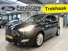 Ford C-Max - EcoBoost 125 pk Titanium | Trekhaak | Camera | Voorruitverw. | Navi | Clima | Cruise | 4 s
