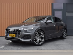 Audi Q8 - 55 TFSI e Quattro | Luchtvering | Trekhaak | B&O | Leer | 360 camera | 22"