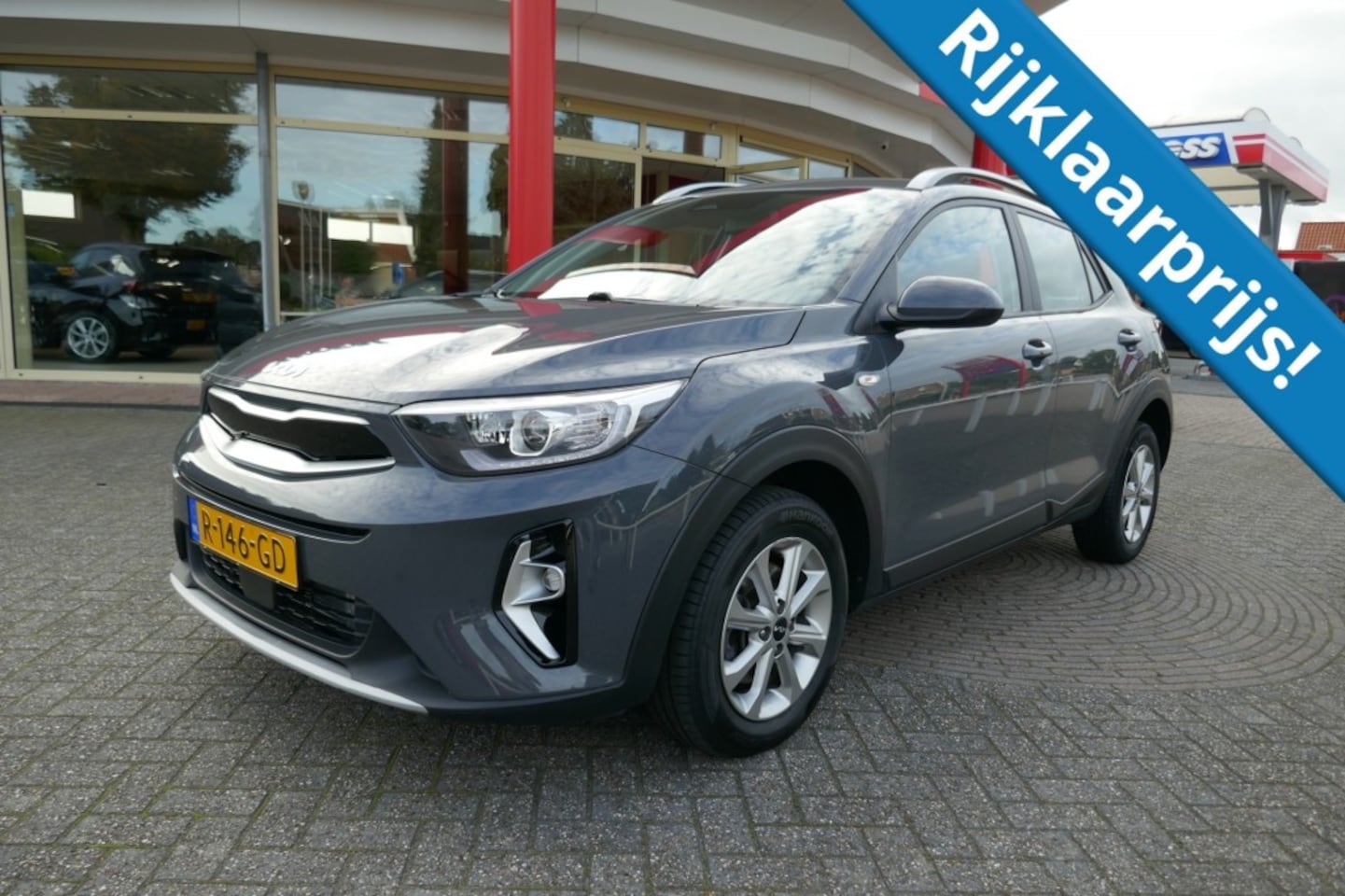 Kia Stonic - 1.0 T-GDI MHEV DYNAMIC LINE  APPLE CARPLAY/ANDROID AUTO/ AIRCO - AutoWereld.nl
