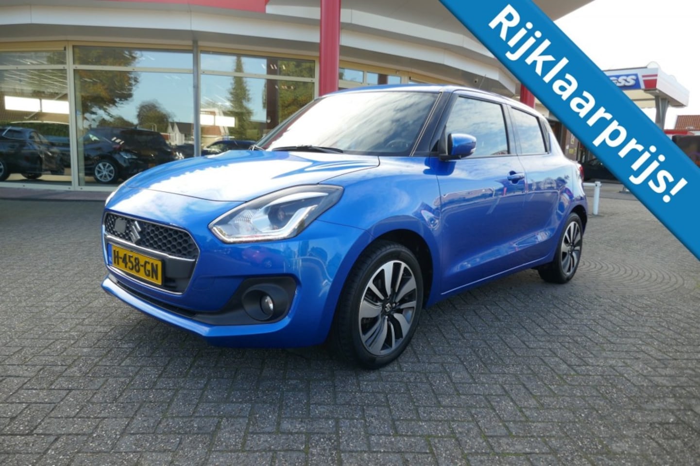 Suzuki Swift - 1.2 STIJL SMART AUTOMAAT  CAMERA/CLIMATRONIC/NAVIGATIE/TREKHAAK - AutoWereld.nl