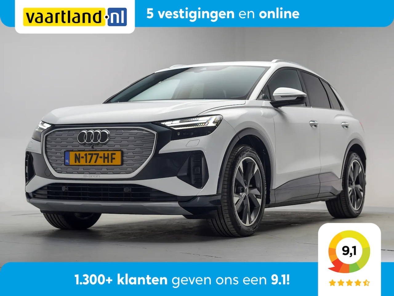 Audi Q4 e-tron - 35 Launch edition Advanced 55 kWh [ LED Apple/Android Sportstoelen Stoelverwarming ] - AutoWereld.nl