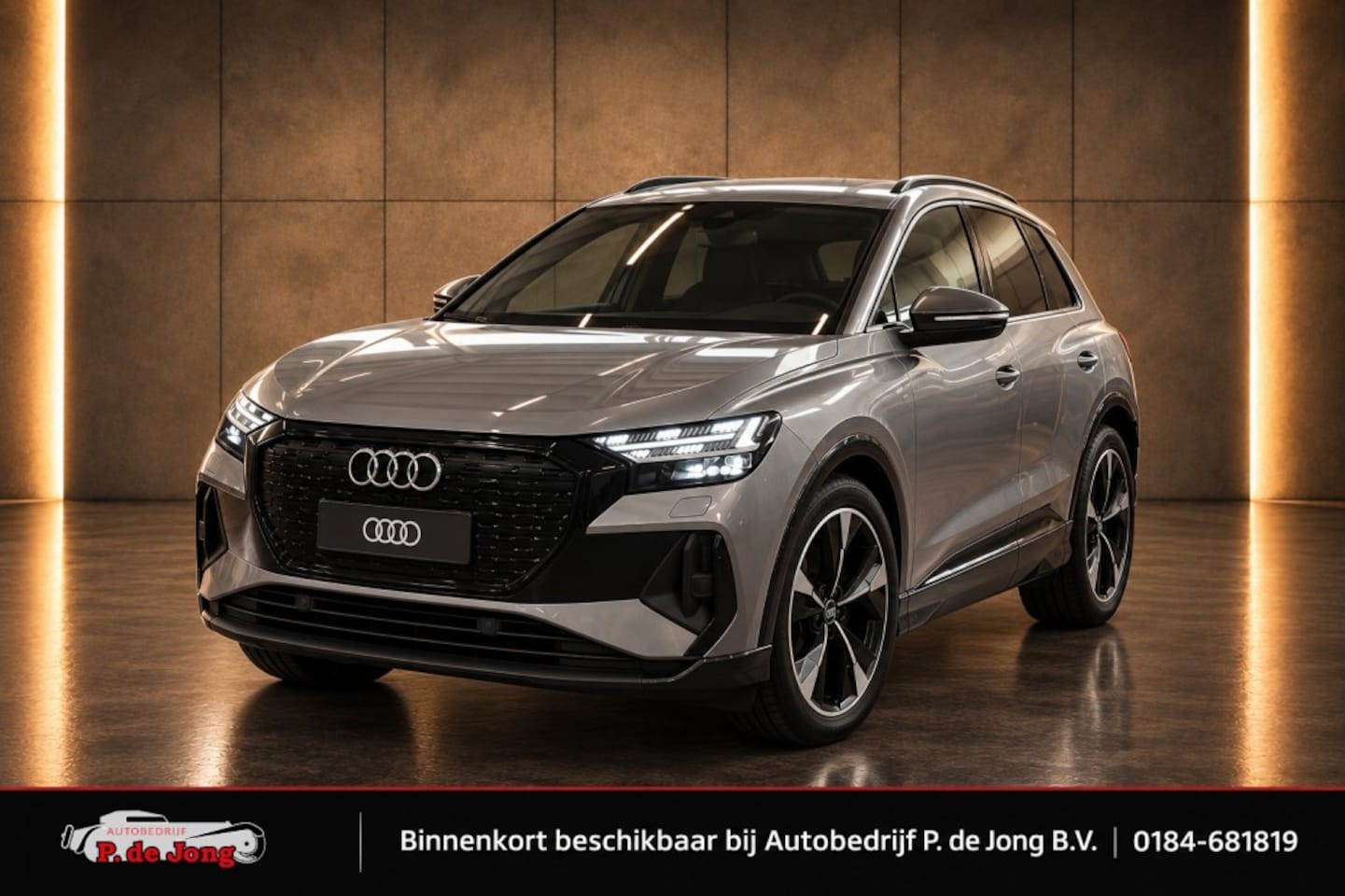 Audi Q4 e-tron - Binnenkort beschikbaar! Q4 e-tron S edition S-line 45 electric 82kWh 285pk Matrix led - AutoWereld.nl