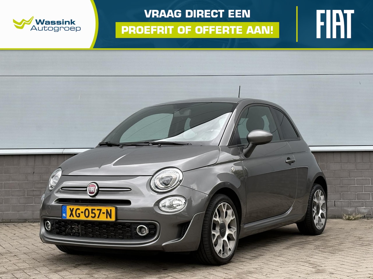 Fiat 500 - TwinAir Turbo Sport | Cruise Control | Parkeersensoren achter | Bluetooth - AutoWereld.nl