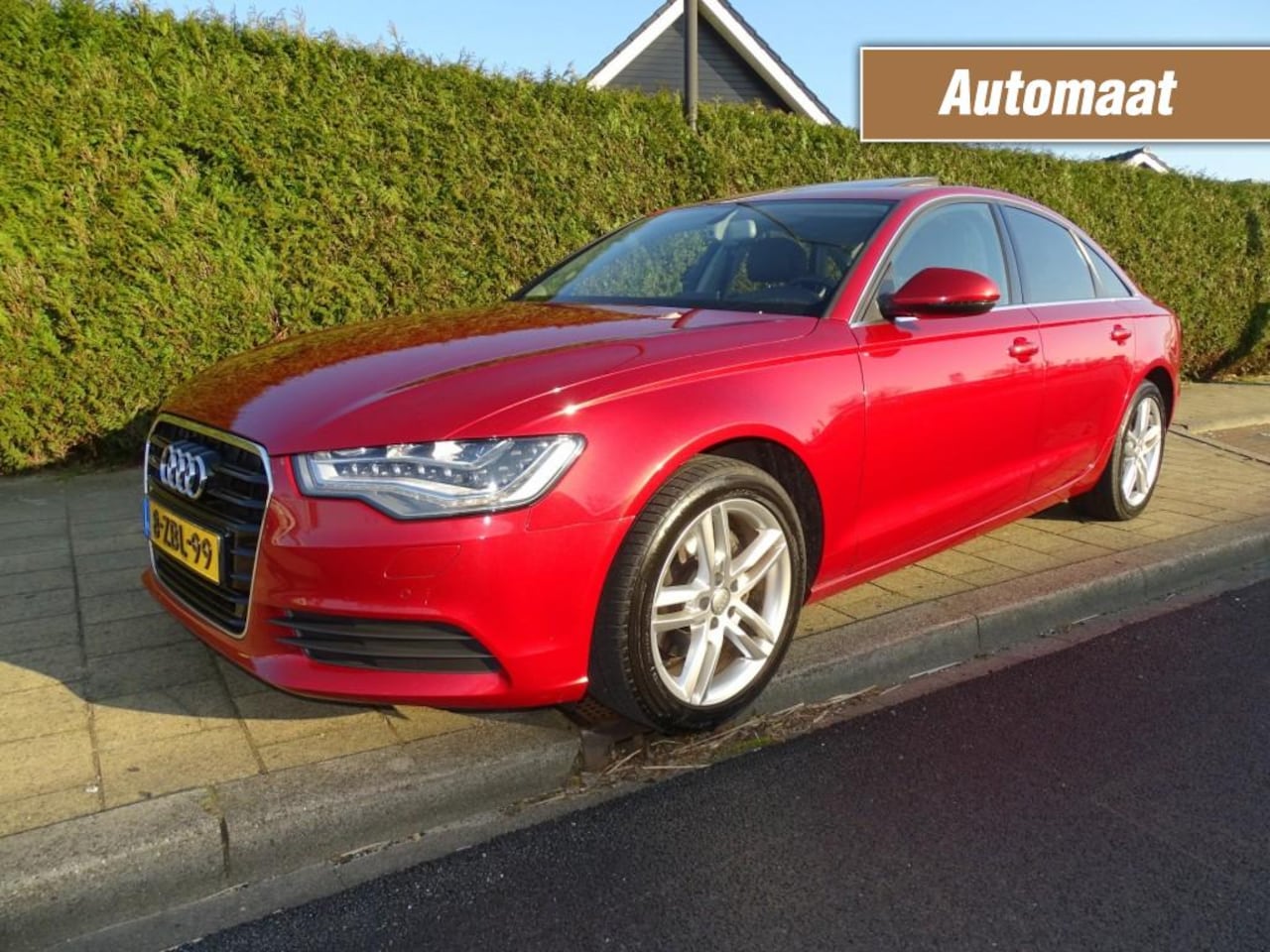 Audi A6 - 2.0 TFSI PRO LINE-Navi-Blth-Pdc-Leer-Led-aux - AutoWereld.nl
