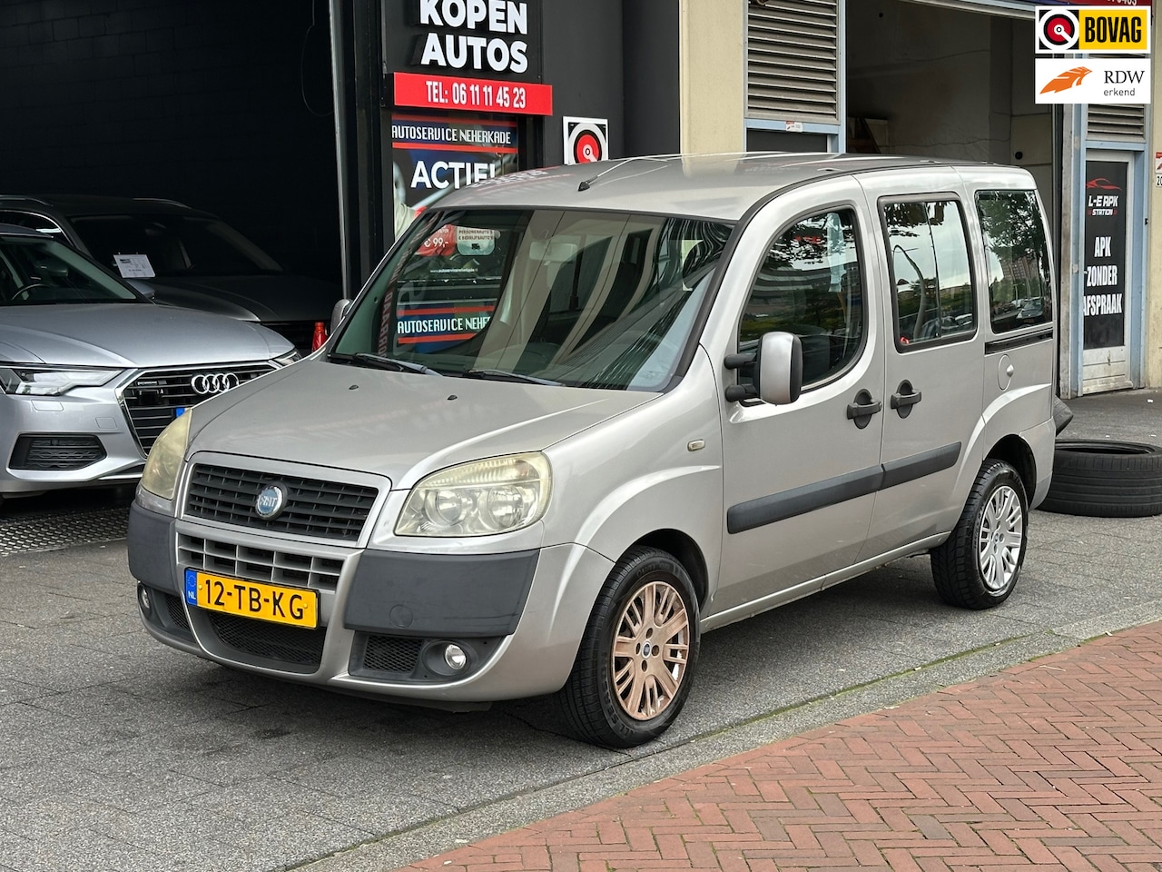 Fiat Doblò - 1.4 Dynamic Airco PDC - AutoWereld.nl