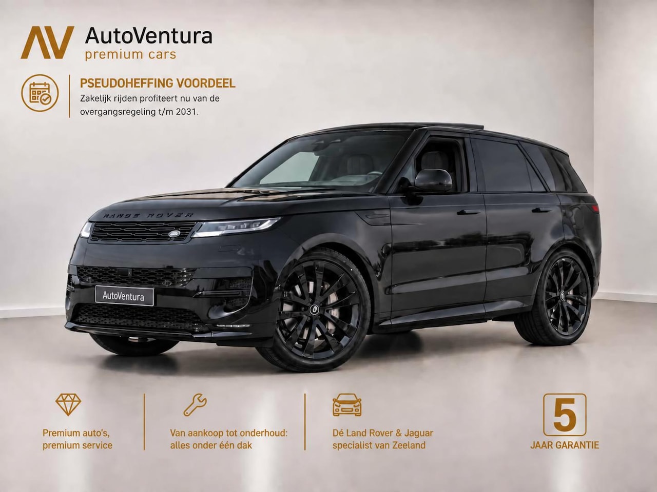 Land Rover Range Rover Sport - 3.0 P460e Dynamic SE PHEV Facelift! l Black Pack l Schuif- /kantel Pano l Stoelkoeling l A - AutoWereld.nl