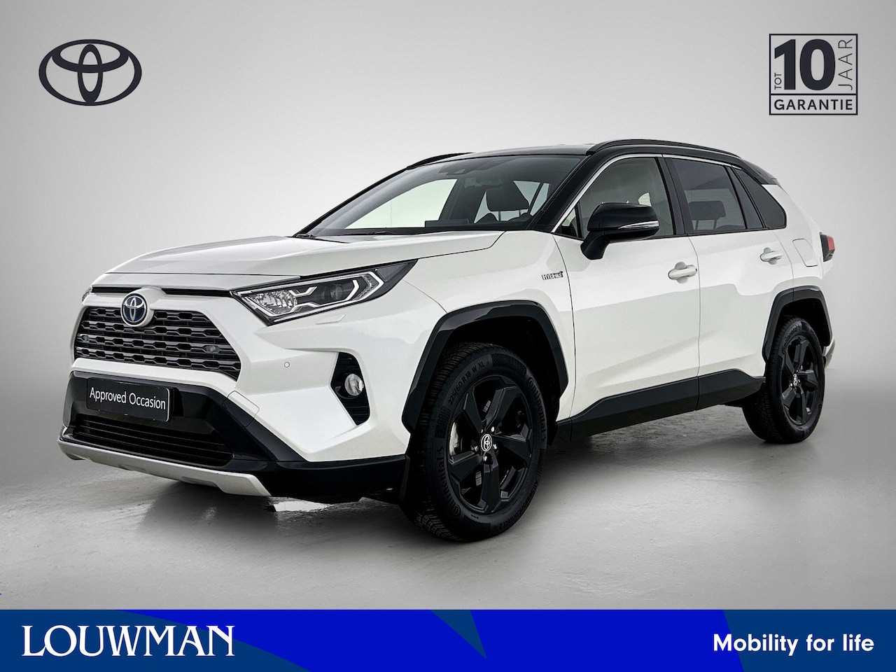 Toyota RAV4 - 2.5 Hybrid AWD Bi-Tone | 1650KG trekgewicht | Stoel+stuurverwarming | Elektrische Achterkl - AutoWereld.nl