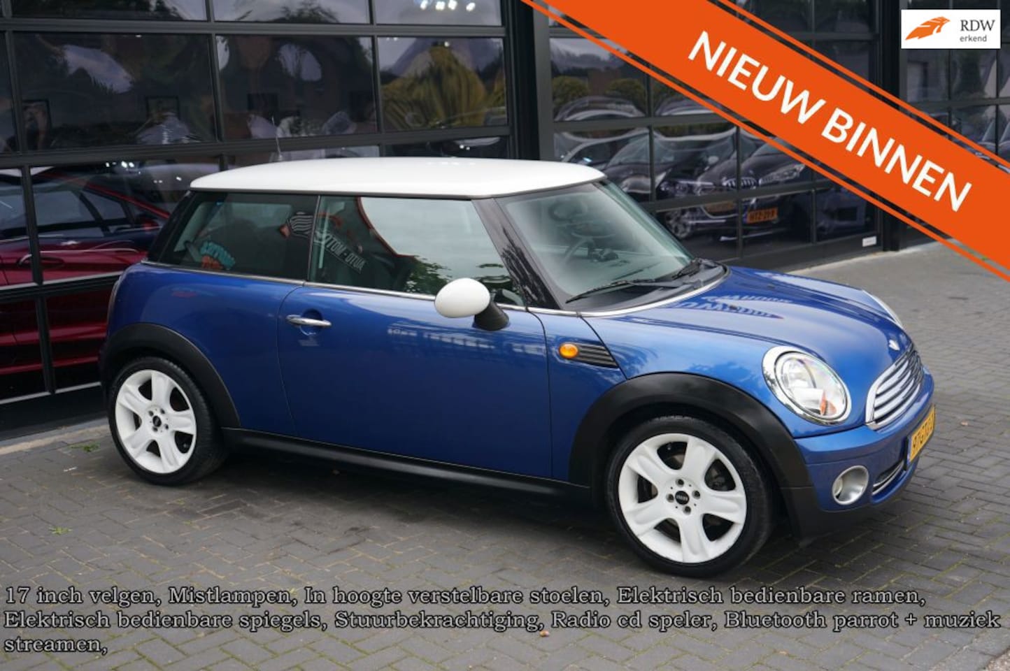 MINI 3-Deurs - 1.6 Cooper, 17 inch velgen, Elek pakket - AutoWereld.nl