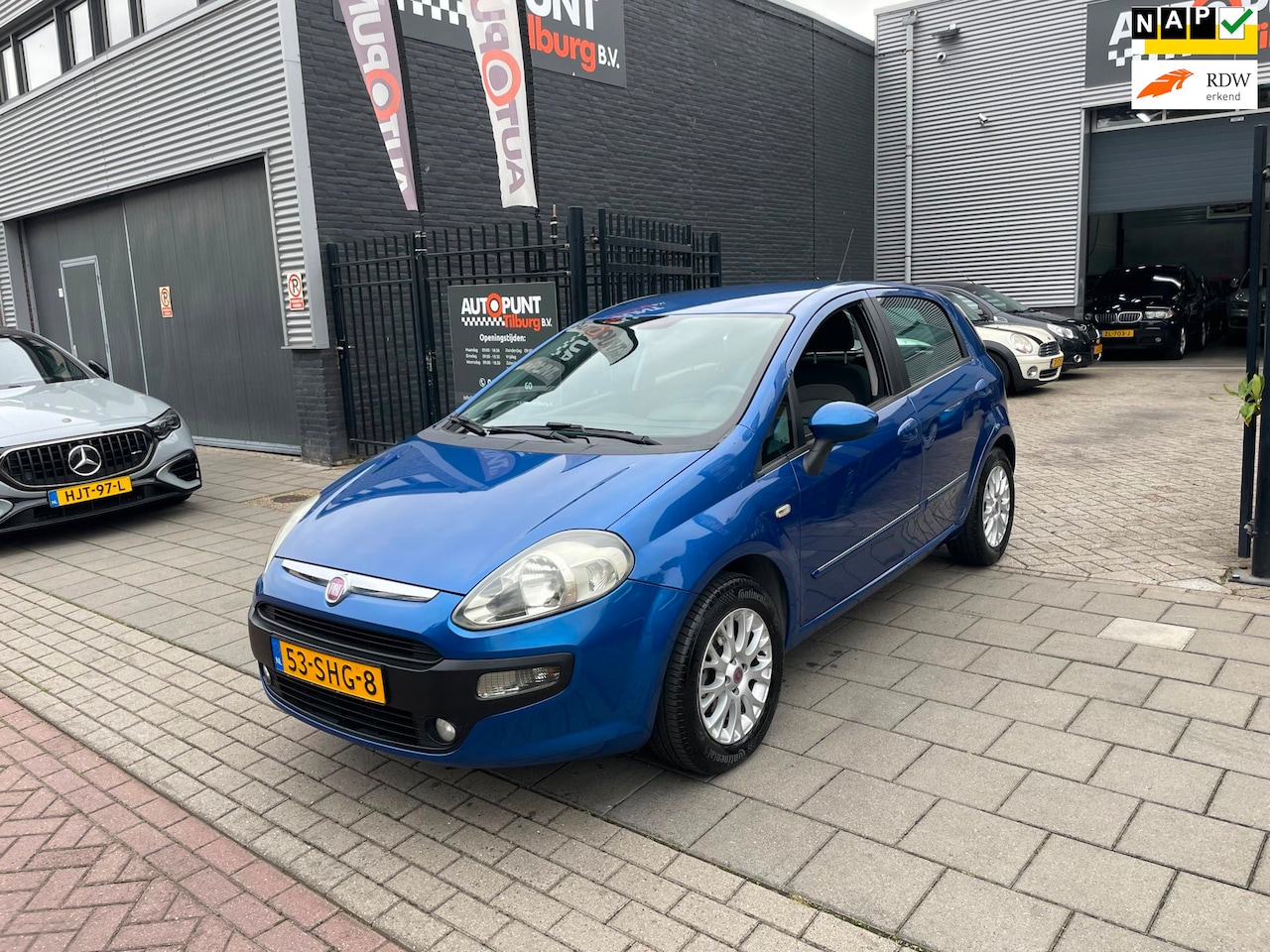Fiat Punto Evo - 1.4 Dynamic 2e Eigenaar! Trekhaak Airco NAP APK - AutoWereld.nl
