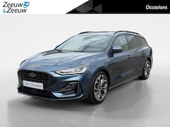 Ford Focus Wagon - 1.0 EcoBoost Hybrid ST Line X | NL auto | Dealer onderhouden | 155 pk | Automaat | BLIS| A