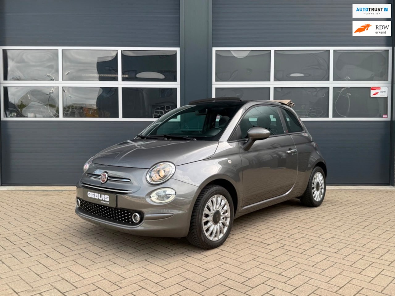 Fiat 500 C - 1.0 Hybrid Lounge *Navi*Cabrio*LM Velgen* - AutoWereld.nl