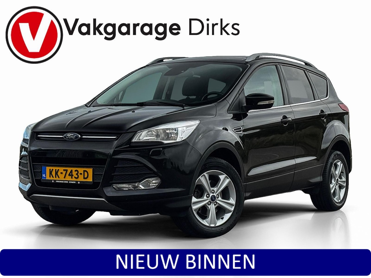 Ford Kuga - 1.5 150 pk ✅ Navi ✅ Stoelverwarming ✅ Trekhaak - AutoWereld.nl