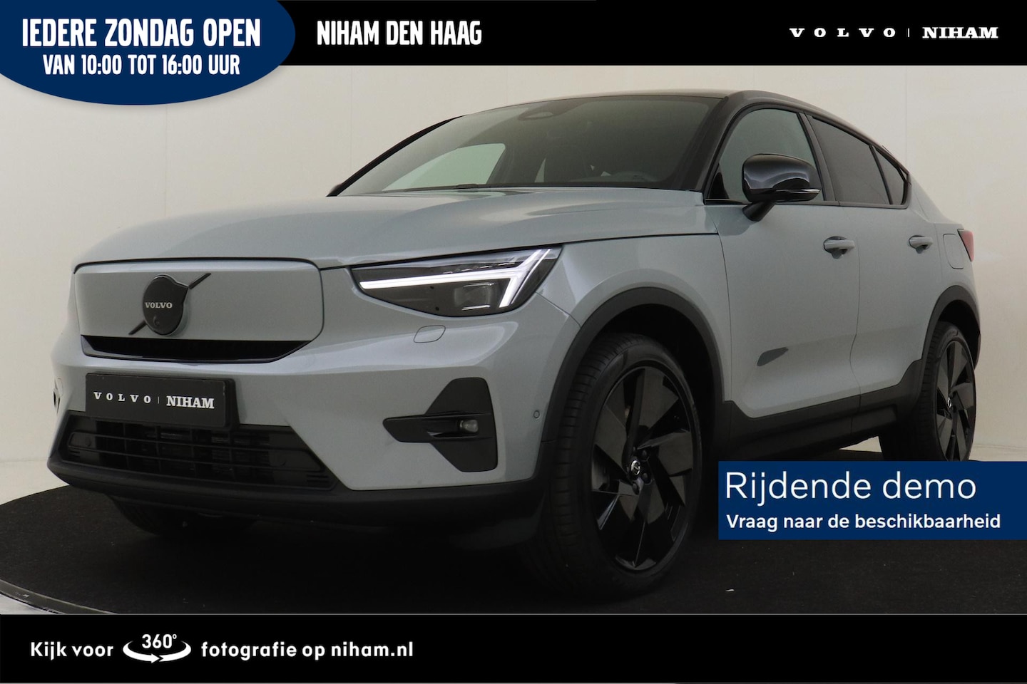 Volvo EC40 - TWIN MOTOR ULTRA BLACK EDITION EUROPA 82 kWh *FULL OPTIONS!* -PANO.DAK|HARMAN/KARDON|360°C - AutoWereld.nl